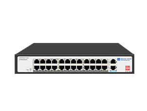 10/100M poe switch 24 port