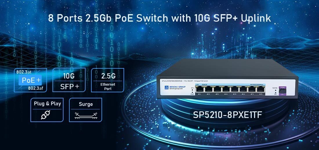 2.5G PoE Switch