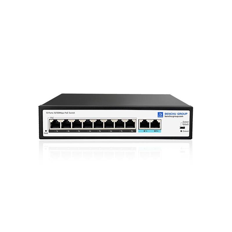 8 Port 10/100M poe switch