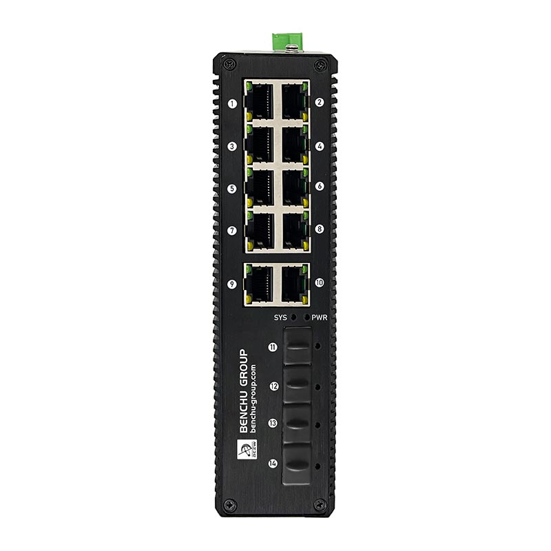 industrial poe+ switches 8 port