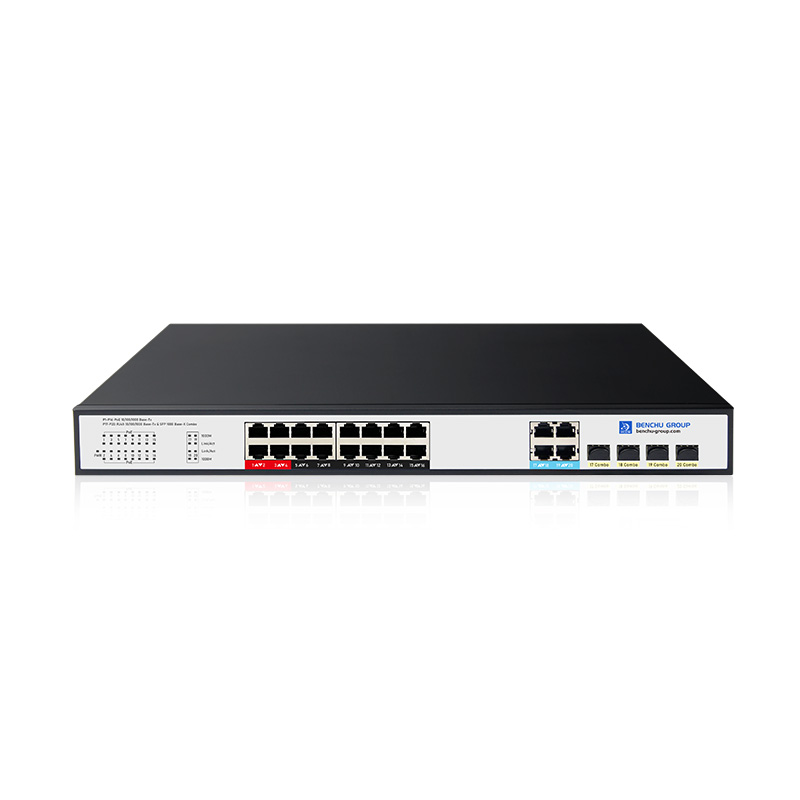 16 Port Gigabit PoE++ Switch