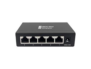 5 Ports Gigabit Ethernet Switch, Desktop And Wall Mount, Fanless Silent Design