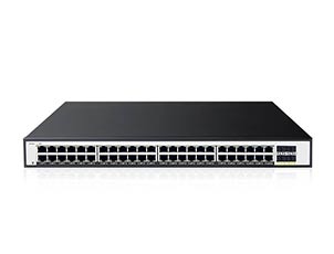 Managed 48 Port Ethernet Switch, With 4-Gigabit SFP Uplink