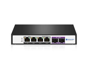 4 Port 2.5G Unmanaged Ethernet Switch With 2 10G SFP+