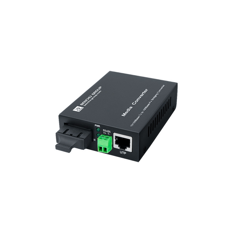 Ethernet and 485 to Fiber Optic Converter