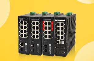 8 Port Industrial PoE Switch Group