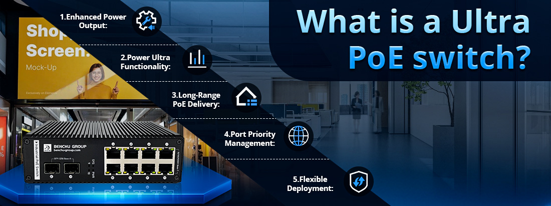 What is a Ultra PoE switch