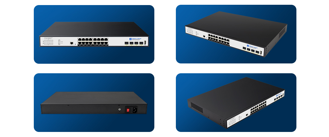 16-port Gigabit Layer 3 Managed PoE Switch