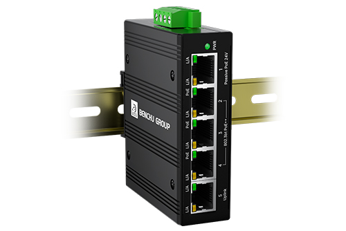 5 port FusionPoE Switch din-rail mount 5 port FusionPoE Switch din-rail mount