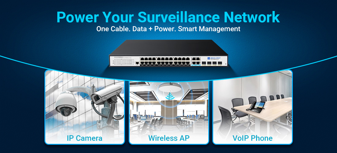 24 Port Full Gigabit Managed PoE Switch 24 Port Full Gigabit Managed PoE Switch