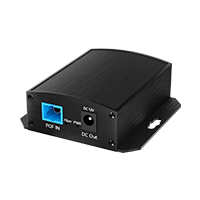 Remote Industrial Power over Fiber PoF Splitter Receiver Terminal