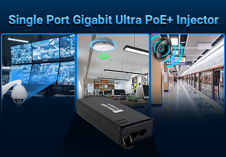Benchu ​​Group lance avec succès l'injecteur PoE+ Gigabit Ultra à port unique PSE102-GE-90W