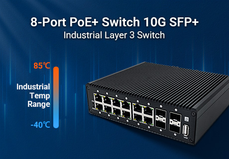 Benchu ​​Group lance le commutateur industriel IES7511 : commutateur PoE+ à 8 ports avec liaisons montantes SFP+ 10 G pour les réseaux critiques.