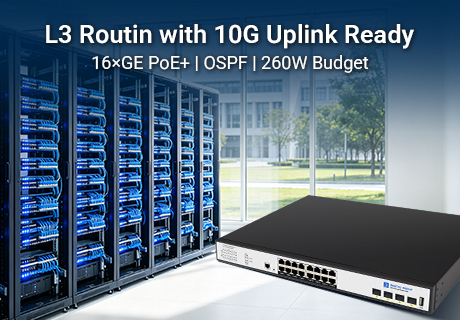 Benchu ​​Group dévoile le SP7500-16PGE4TF-L3M, un commutateur PoE géré de couche 3 haute performance pour les infrastructures réseau modernes.