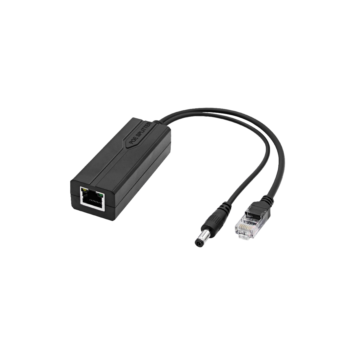 24W Gigabit PoE Splitter, 802.3at, 12V DC 2A Output