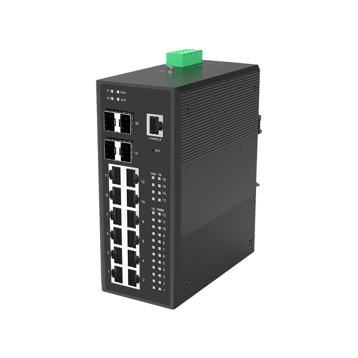 16-Port Gigabit TSN Switch Benchu industrial Ethernet switch product image
